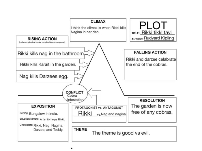 Rikki tikki tavi plot chart